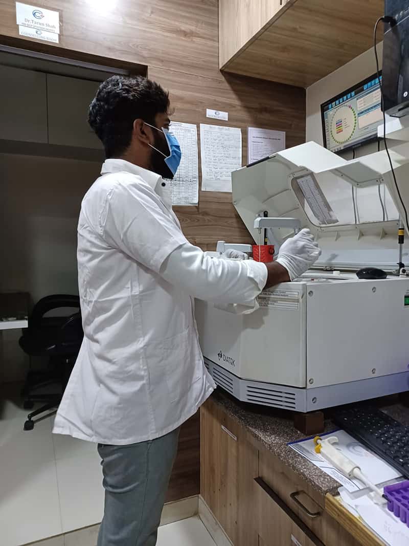 Advanced Blood Testing Equipment Clini Care Lab