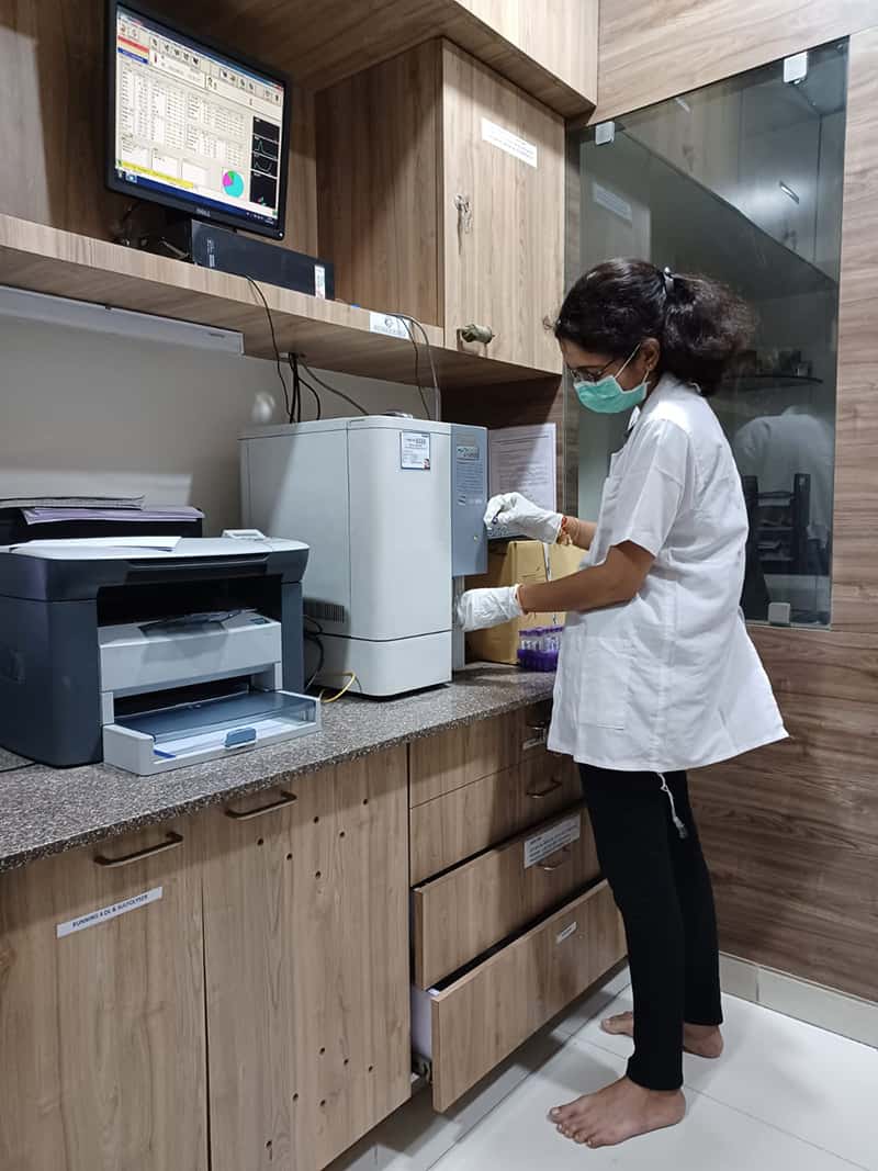 Pathology Laboratory Sample Collection Area Ahmedabad