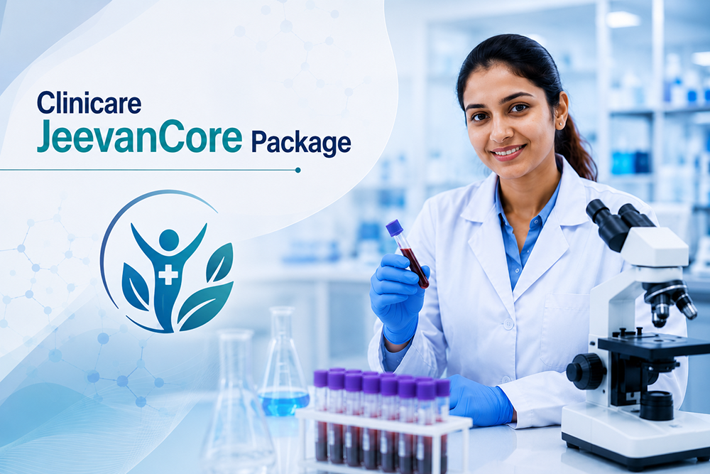 Clinicare JeevanCore Basic Health Package Ahmedabad