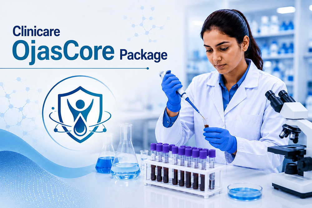 Clinicare OjasCore Vital Health Screening Ahmedabad