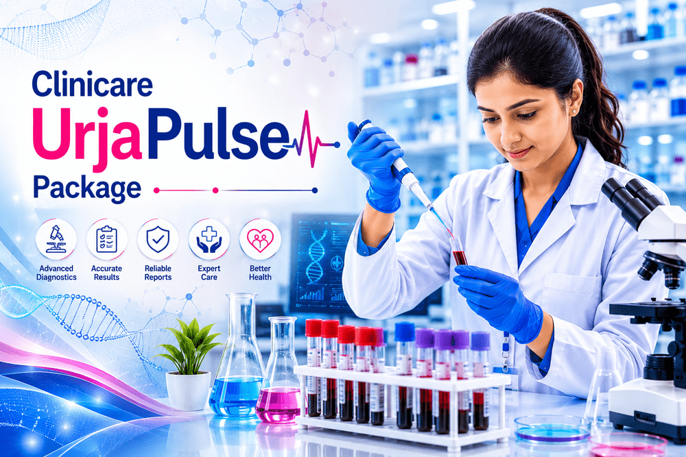 Clinicare UrjaPulse Full Body Health Plan Ahmedabad